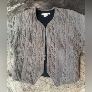 100% Cotton Quilted Jacket Size S